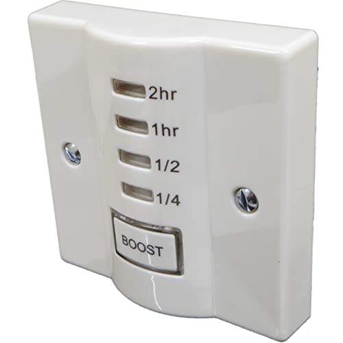 Temporizador de 2 horas para calentador de inmersión radiador de agua caliente de 3 kW e iluminación de hasta 1 kW - Incluye LED de 80 W Cover