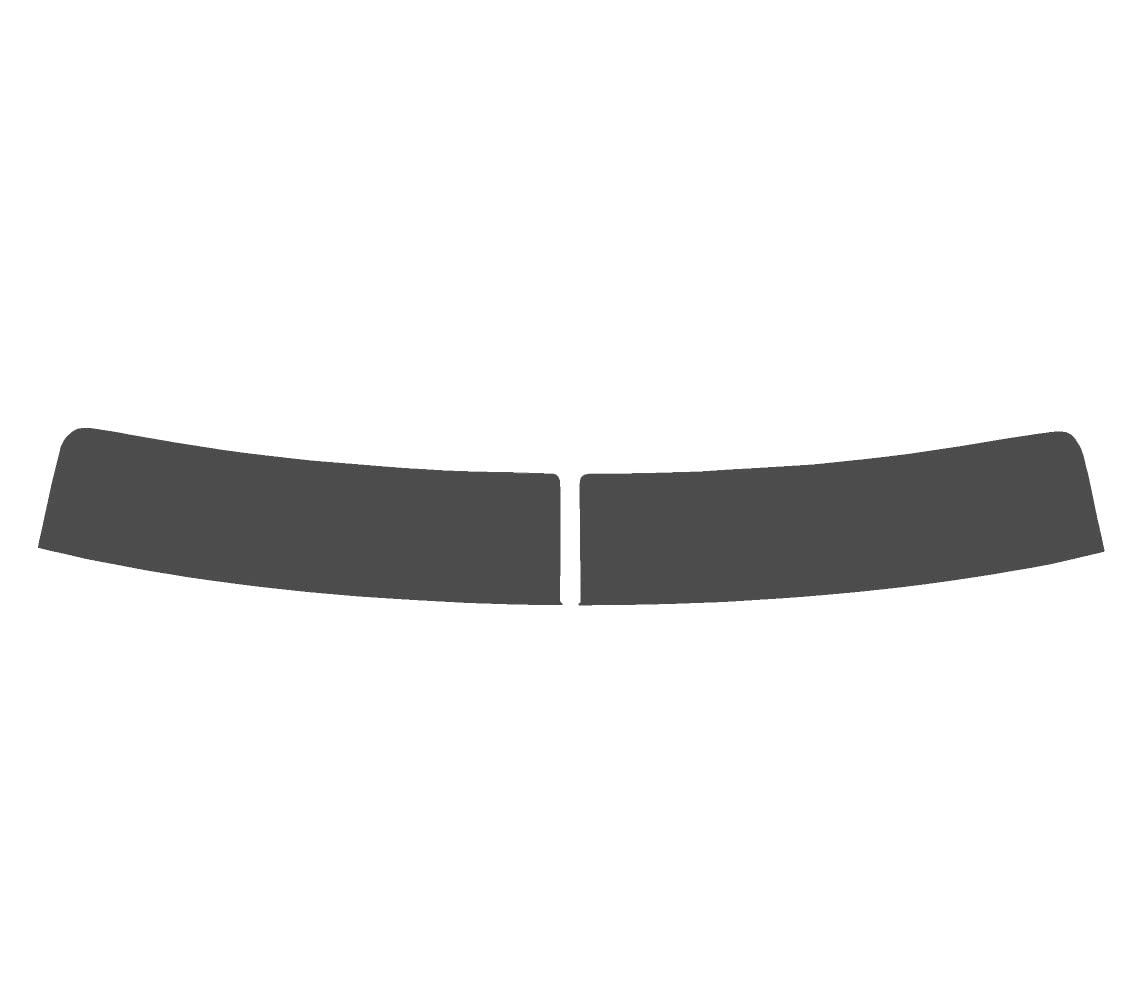 The Tint Effect Precut Window Tint Kit Compatible with GMC Sierra 2500 3500 HD Double Cab (2015-2019) (Front Windshield Visor precut in 30%) Automotive Film