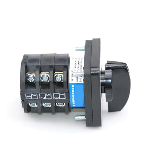 Amperímetro trifásico para solucionar desequilibrios de carga con selector 660V 4
