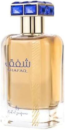 Ard Al ZaafaranShafaq Eau de Parfum Spray for Unisex, 3.4 Ounce