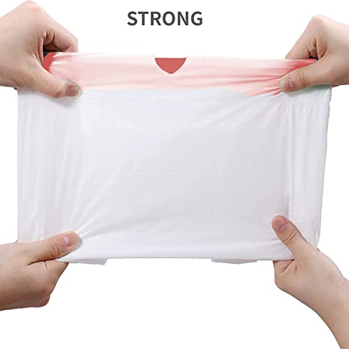 Beidou-Pac Trash Bags 8-10 Gallon Drawstring, 120 Count, Multifold Roll Garbage Bags, Large Kitchen Trash Bags, Odorless & Heavy Duty White Plastic Food Scrap Bags For Bathroom Bedroom Office Waste #TOP3