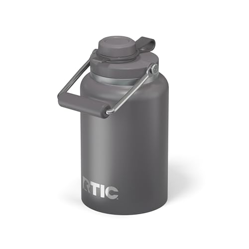 Comparison: Best Half Gallon Jug 7 RTIC Half Gallon Outback Jug, Stainless Steel, Insulated Water Bottle with Lid and Handle, BPA-Free, Double Wall Vacuum Insulation, Ceramic Lined, Graphite