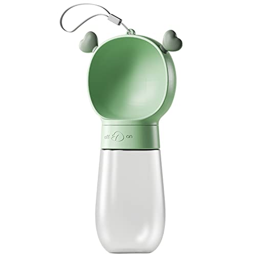 Bouteille d'eau portable chiens 350ml et distributeur nourriture voyage