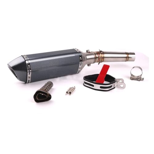 バイクマフラー NC700 NC750 NC750X 2012-2017 スリップオン排気オートバイマフラー排気ミドルリンクパイプ エキゾーストパイプ