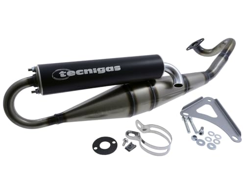 Pot d'échappement TECNIGAS Next R compatible pour Peugeot Speedfight 3 Ludix New Vivacity Jetforce C-Tech TSDI 50 (2 temps)