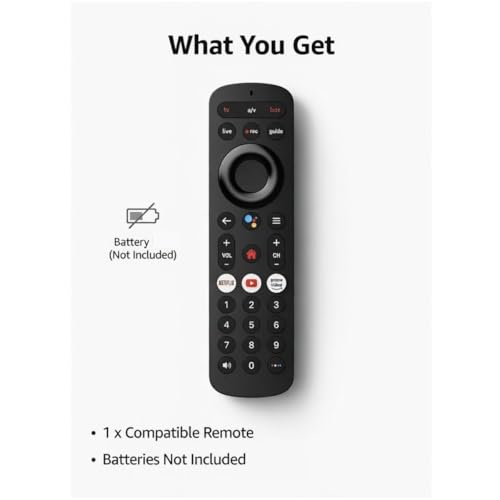 Image of Remote Control Compatible with Airtel Xstream Set Top Box HD & SD - Non-Voice Replacement Remote with OTT Buttons