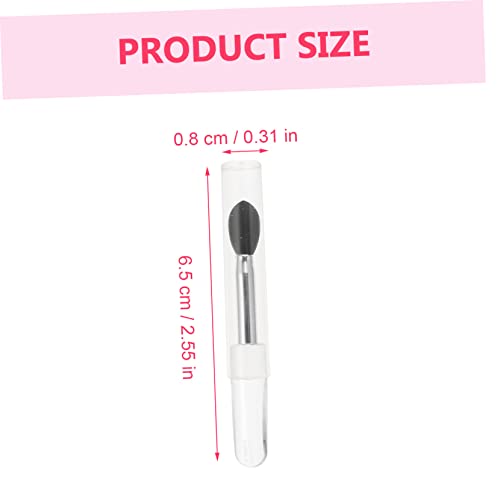 Cepillo de labios de silicona Housoutil con efecto exfoliante para aplicar labiales 7