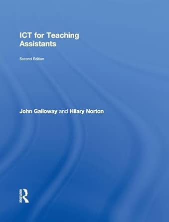 ICT for Teaching Assistants 2nd Edition ICT for Teaching Assistants 2nd Edition book cover