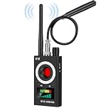 XEOOCE Detector 4 en 1 de Cámaras y Micrófonos Ocultos – RF Inalámbrico, Rastreador GPS, Escáner de Señal y Sensor Magnético Fuerte con 5 Niveles de Sensibilidad para Casa Oficina Hotel