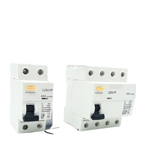 Disjoncteur différentiel 2P 16A type A 100mA 6KA interrupteur courant résiduel 230V EM