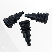 3 Pieces Universal Firewall Boot, Safe and Convenient Firewall Grommet Kit, Can Accommodate 3/8 Inch to 1 Inch Wire Bundles