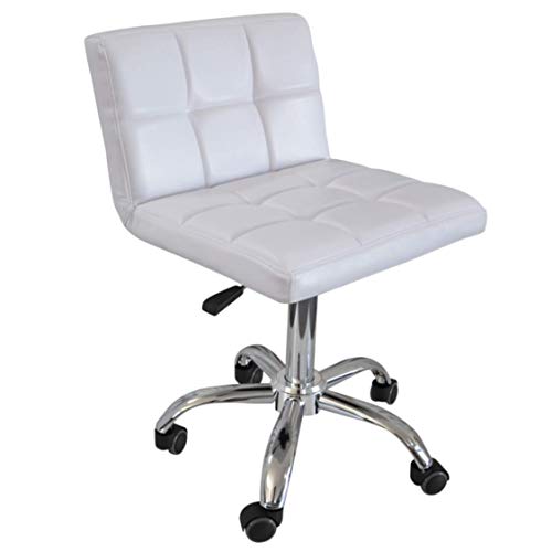 POLIRONESHOP HORUS Rollhocker Drehhocker Arbeitshocker mit Lehne Kosmetiksalon