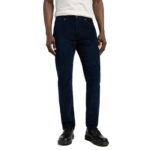 Lee Jeans da Uomo Slim Fit MVP, Slim Fit, Straight Leg, Rivet Navy, 54 IT (40W/34L)