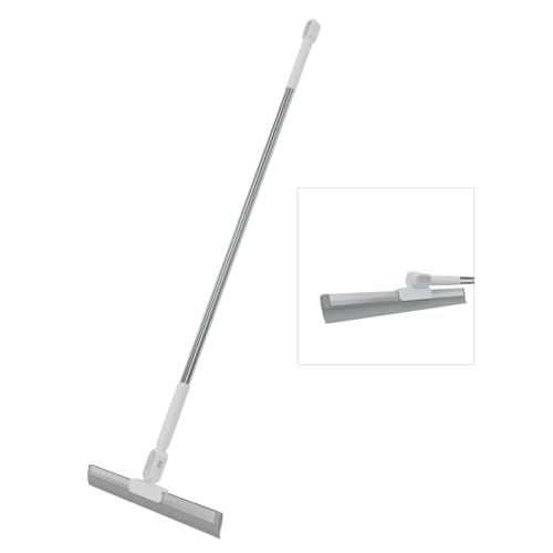 Image of Lifelong Floor Wiper with Long Handle for Bathroom & Home Cleaning | Rubber Blade Squeegee Floor Wiper for Wet & Dry Surfaces | Floor Cleaning Wiper Tool | Easy Grip Uses