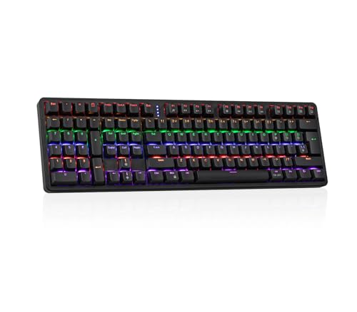 Teclado canhoto, design Southpaw RGB retroiluminado tamanho compl...