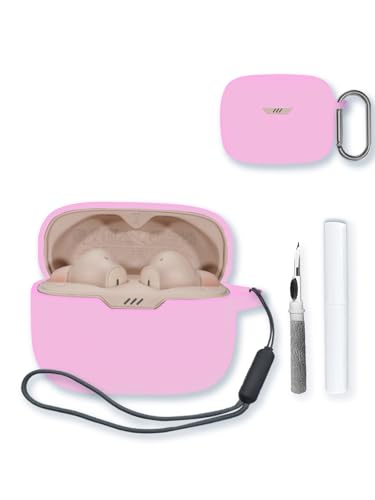JBL Tune 230NC TWS�p�P�[�X - True Wireless �C���C���[�w�b�h�z�� �\�t�g �ی� BOVUGAC �V���R���P�[�X�J�o�[ �L�[�`�F�[��&�N���[�j���O�L�b�g&�X�g���b�v�t�� JBL Tune 230NC TWS�C���z���p-�s���N