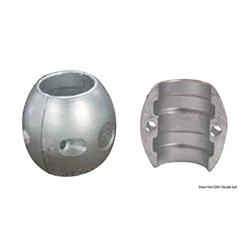 Anode noix d'arbre axe 30mm OSCULATI pour protection d'hélice de bateau