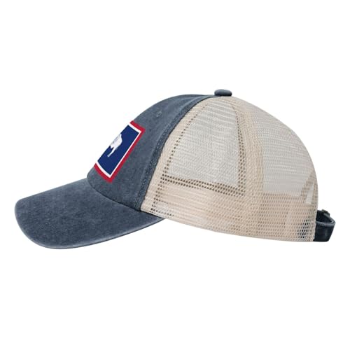 Gorra Trucker de Malla Wyoming State Flag miniatura 3