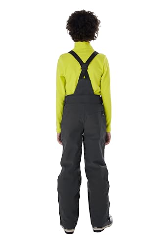 Killtec Jungen Ksw 79 Bys Pnts Funktionshose Skihose mit abzippbarem Latz Schneefang und Kantenschutz, Schwarz, 164 EU