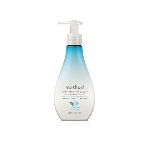 Method Naturally Derived Nourishing Hand Wash with Nutrient-Rich Botanicals, Coconut Milk, 9.5 Ounce