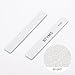 BTYMS 80/80 Grit Nail File - Professional Double-Sided Coarse Emery Boards for Shaping Acrylic & Gel Nails