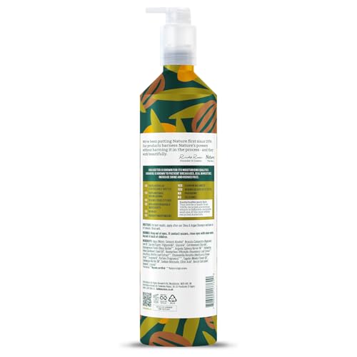 Faith In Nature 500ml Metal Bottle Natural Shea & Argan Conditioner, Moisturising for Curly Hair & Dry Scalp - Image 3