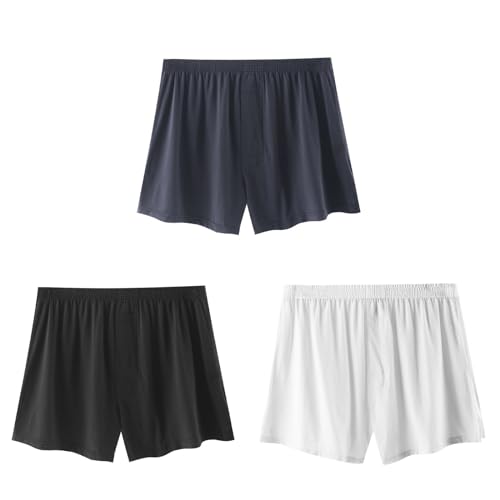 Calzoncillos para hombre bóxer deportivos transpirables modernos y delgados ropa interior casual