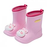 Children's Fall Cartoon Waterproof Rain Boots for Little Kids Toddler Baby Boys Girls Anti-Slip...