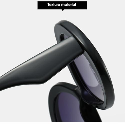 Lunettes de soleil vintage pour femmes aux verres dégradés punk - 3