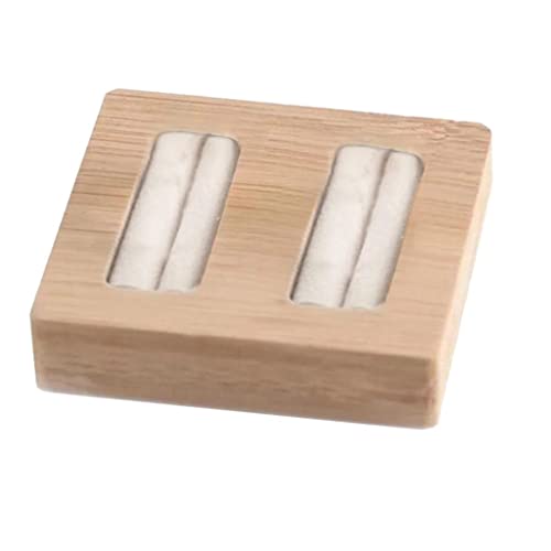 CLUB BOLLYWOOD® Wooden Earrings Rings Jewelry Display Tray O...