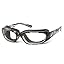 Black Stripe Tortoise Frame/Sharpview Clear Lenses