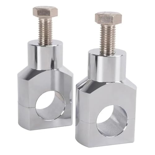 Rehausse guidon moto 25 mm kit aluminium pour soulager le dos sur route