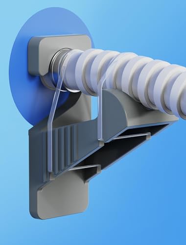 POOLHOUR 2 Pack Pool Pipe Holder for Above Ground Pools Swimming Pool Hose Support Bracket for Intex Pools Pool Accessories to Prevent Pipe Sagging