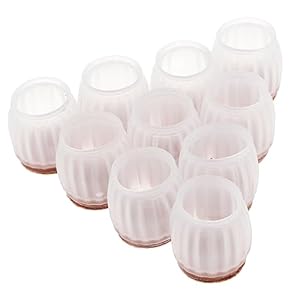 Eqeqe Silikon-Möbelfüße 10 Stück