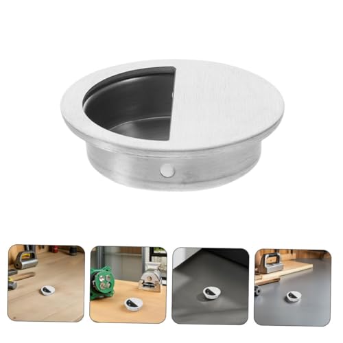Tirador oculto para puertas de cocina que elimina tropiezos en armarios pequeños 8