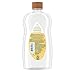 Johnson's Baby Oil, Mineral Oil Enriched with Shea & Cocoa Butter to Prevent Moisture Loss, Hypoallergenic, 20 fl. oz