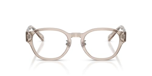 Diesel DL4011D Prescription Eyewear Frames, Transparent Taupe/Demo Lens, 49 mm