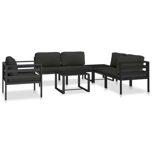Sofá modular de aluminio resistente a la intemperie acabado de lujo 8