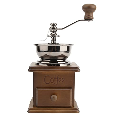 【FACILE DA USARE】 Facile da usare, non richiede batteria / elettricità, solo con le mani puoi macinare facilmente i tuoi chicchi di caffè preferiti.