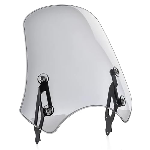 Déflecteur de vent pour XSR900 2016-2021 pare-brise moto fumé clair
