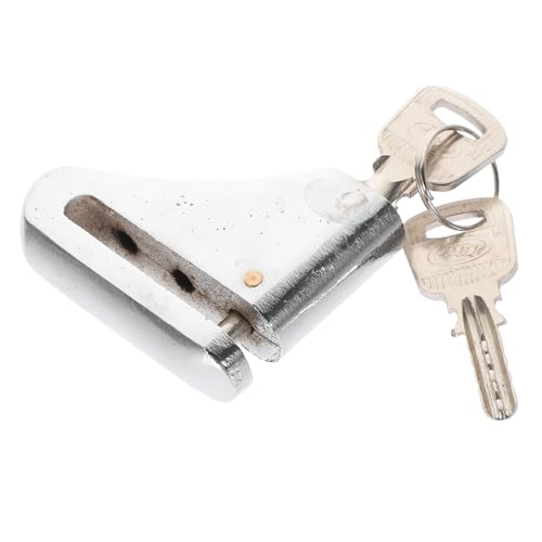 HANABASS Motorcycle Disc Brake Lock Durable Construction Theft Protection for Motorbikes Bicycles Compact Lightweight Design Reliable Security