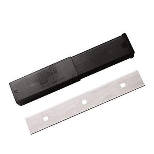 Unger ENB10 Premium Glass Scraper Stainless Steel Blades 10 cm, 10cm