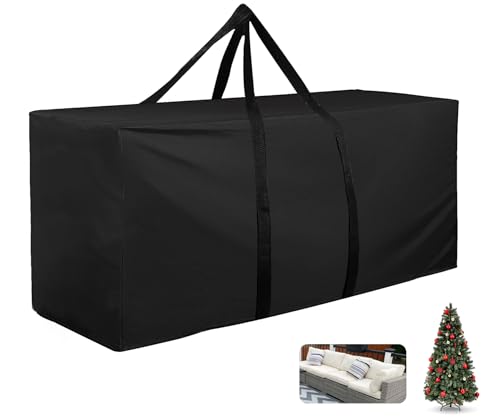 FLYMEI Outdoor Cushion Storage Bags 68 inch Waterproof Extra Large