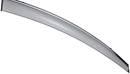 WellVisors Window Visors Wind Deflectors Compatible with Mazda 2007-2015 CX-9 with Chrome Trim Rain Guards 3-847MZ012