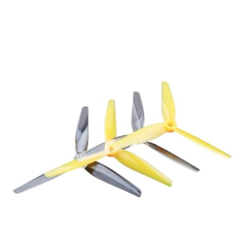 Hélice 3 pales 5 à 5.1 pouces renforcée pack de 8 paires pour drone de course FPV