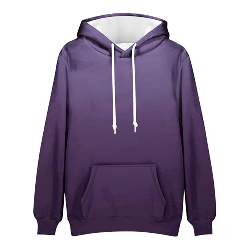 Hoodies for Men Fall 2025 Trendy Long Sleeve Pullover Oversized Sweatshirt Hooded Lightweight Jackets with Pockets3