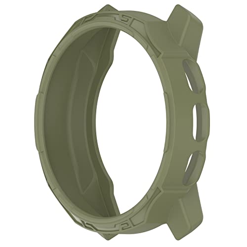 TRIPLE RIVER�EFor Suunto 9 Peak Pro �P�[�X 9 Peak �J�o�[ TPU �ϏՌ� �\�t�g �v���e�N �X���g �i�C�� �s�[�N �v��/�i(�I���[�u�O���[)