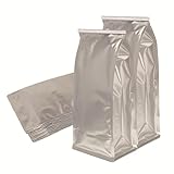 Matériaux sélectionnés : fabriqué en feuille d'aluminium de haute qualité, notre sac de stockage d'huile offre une sécurité maximale avec un matériau résistant à la chaleur pour garder votre huile en sécurité