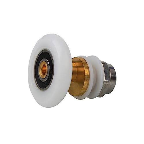 kobeIeen Shower Door Wheels Sliding Glass Door Pulleys Replacement Bearing Rollers Runner Shower Room Cabins Swinging Pulley