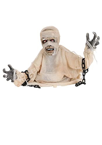 15 Best Animatronic Mummies for Your Yard This Halloween - Spook-tacular Decor Ideas 6 Fun Costumes Animatronic Scary Halloween Mummy Outdoor & Indoor Decoration, Battery Operated Posable Light-Up Display | Standard